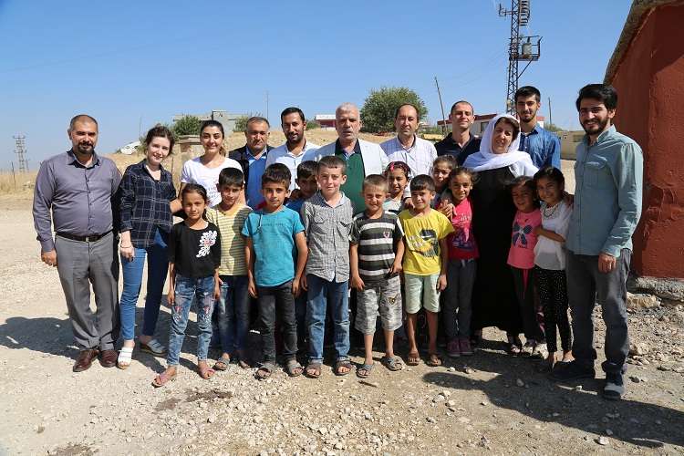 Çınar Belediyesi Başkanı Köksalan İlköğretim Okulu Öğrencileriyle Buluştu 